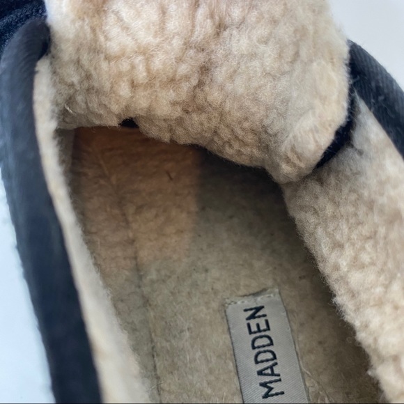 Steve Madden | Suede Sherpa Lined Sneakers - Picture 7 of 8
